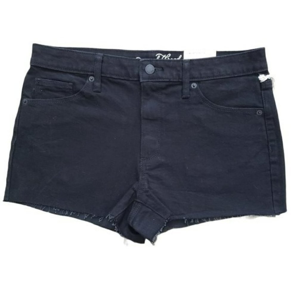☀ Universal Thread Blue High-Rise Shortie Shorts
